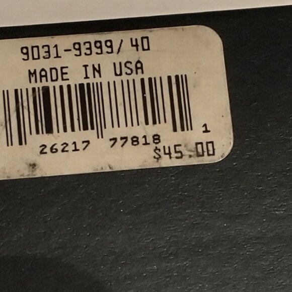 FUNKY VINTAGE KENNETH COLE CUFFLINKS, WHITE/SILVER - Picture 3 of 11